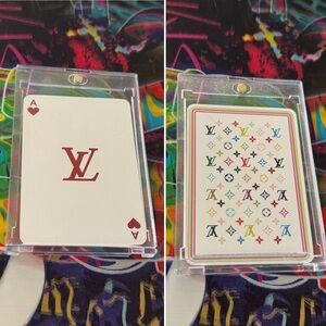 Louis Vuitton Takashi x Murakami playing card Ace of ❤️